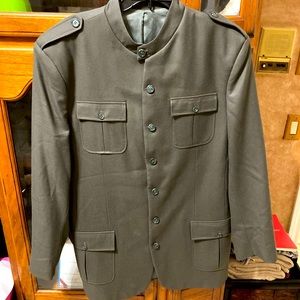 MEN MILITARY STYLE BLAZER!!!
